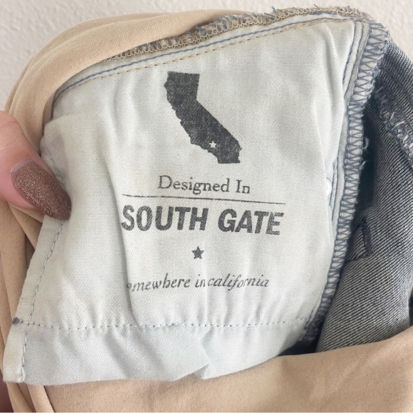 AG Adriano Goldschmeid Denim Distressed Maternity Jeans Size 25 - Picture 6 of 6